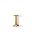 Meadow Flower Flatback Earring | Clear Gold