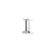 Meadow Flower Flatback Earring | Clear Silver