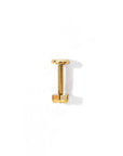 Sweet Orkid Flatback Earring | Yellow Gold