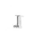 Nova Star Flatback Earring | Clear Silver