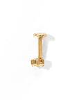 Nova Star Flatback Earring | Starry Gold