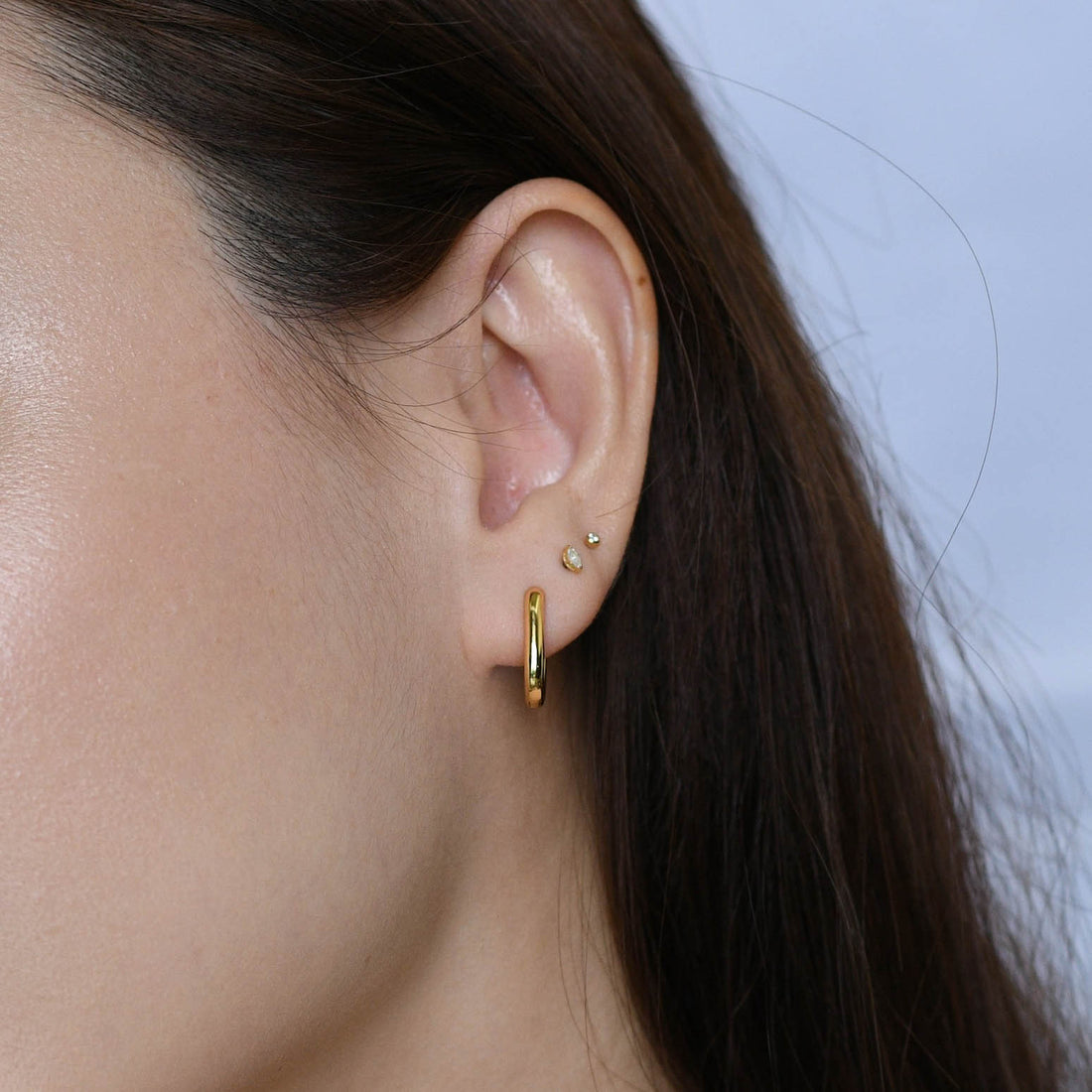 Zera Hoops | Gold