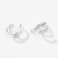 Gia Double Hoops | Silver