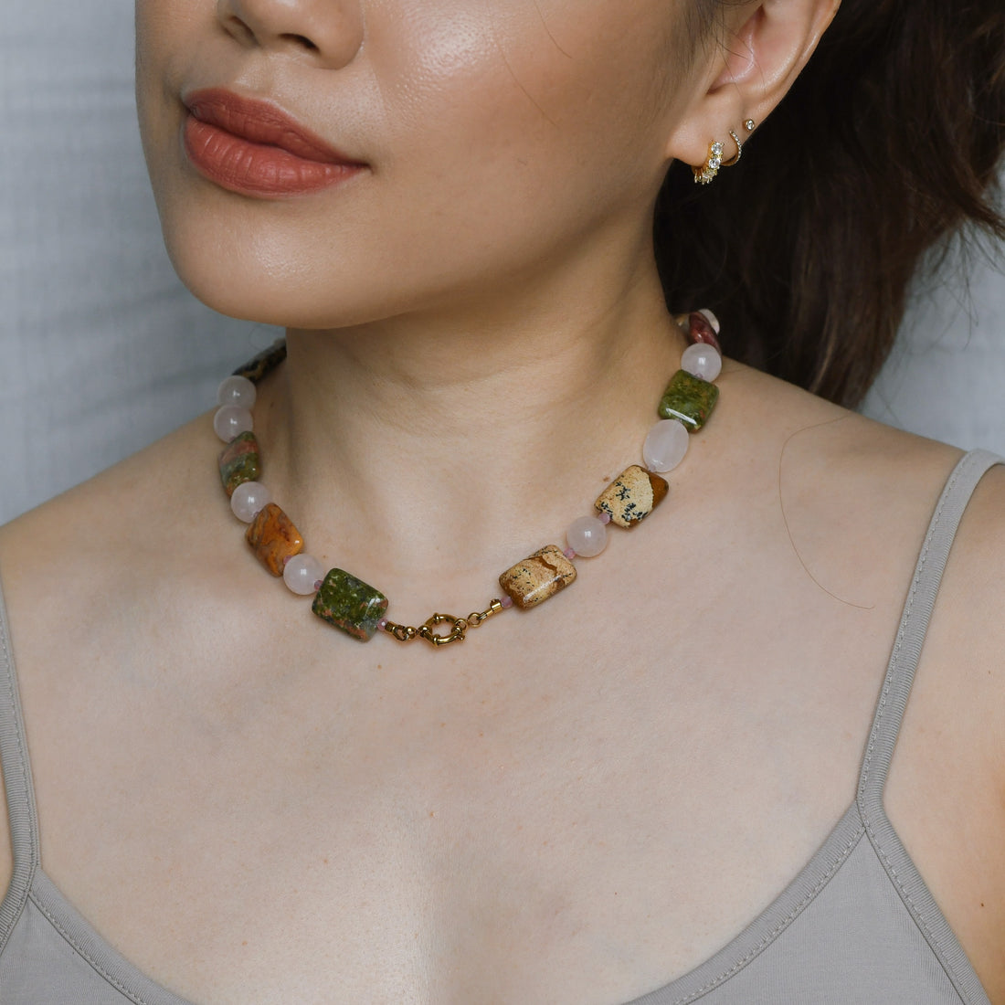 Lavina's Garden Necklace | Charm Clasp