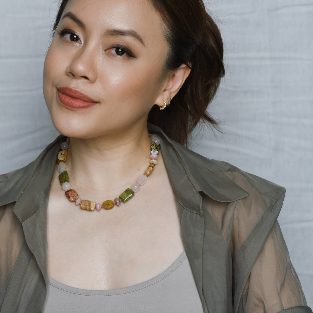Lavina's Garden Necklace | Charm Clasp