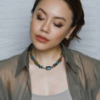 Jani In The Rain Necklace | Charm Clasp