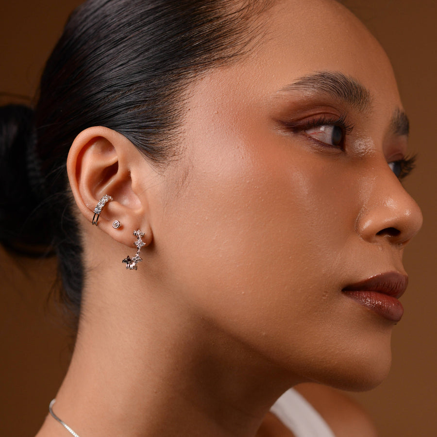 Orkid Hoops | Silver