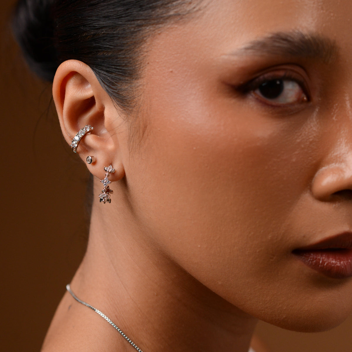 Orkid Hoops | Silver