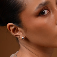 Elana Studs | Silver