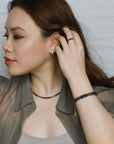 [PRE-ORDER] Odette Bracelet in Blue Sapphire+Chalcedony