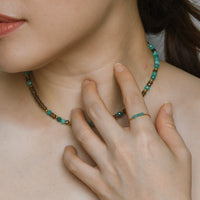 Jovie Adjustable Ring | Amazonite