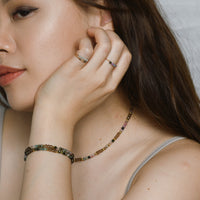 Jovie Adjustable Ring | Amazonite (light)