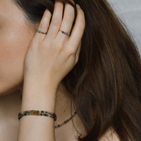 Jovie Adjustable Ring | Tourmaline