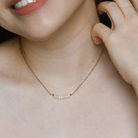 Neala Ethiopian Opal Necklace