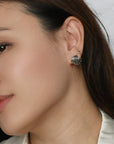 Kiera Shell Studs | Silver