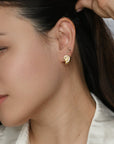 Myla Spiral Studs | Gold