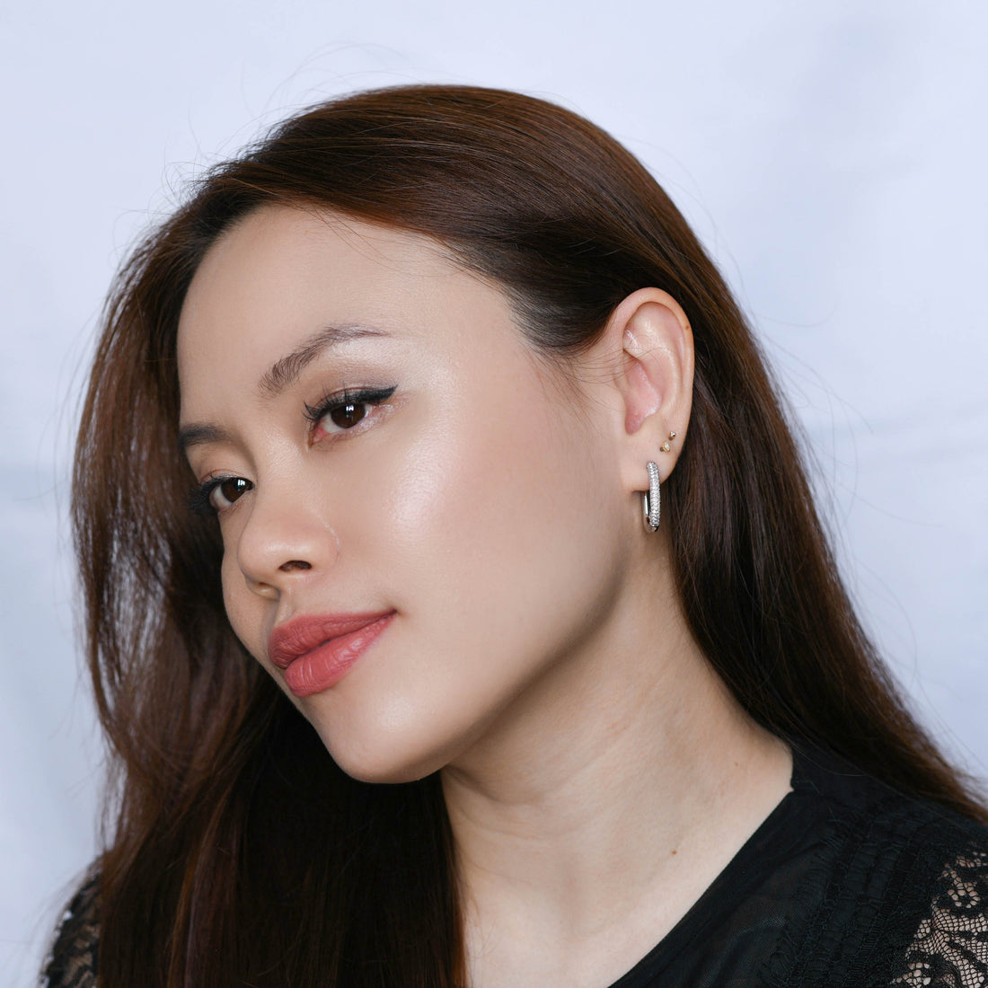 Maya Hoops | Silver