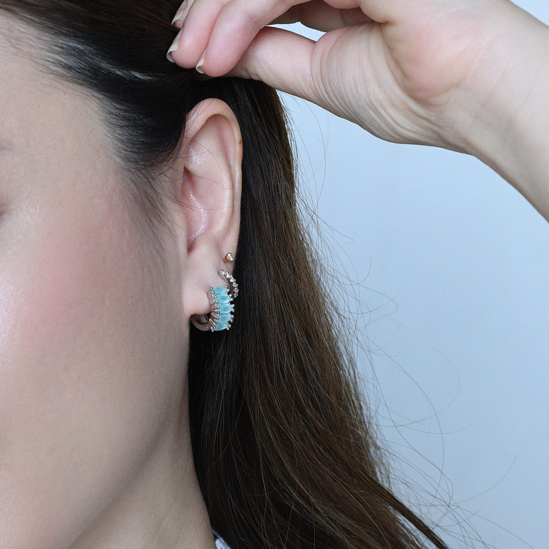 Jada Hoops | Jade Silver