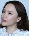 Mandarin Studs | Gold