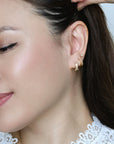 Tira Huggies | Clear Gold