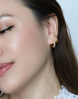Esan Hoops | Clear Gold