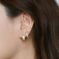 Hazel Hoops | Gold