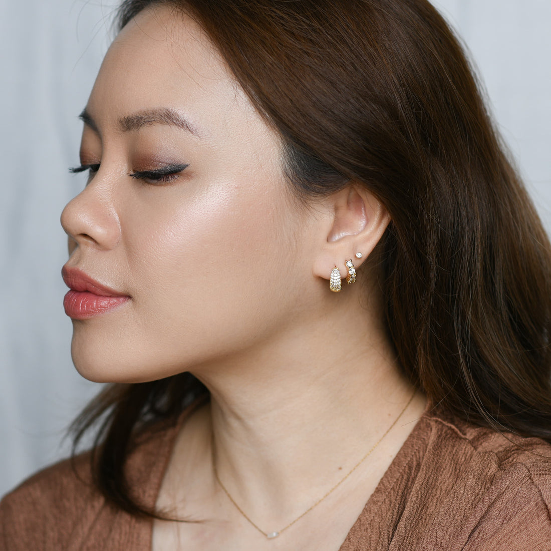 Hazel Hoops | Gold