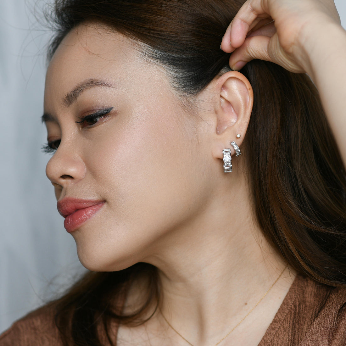Nicole Hoops | Silver