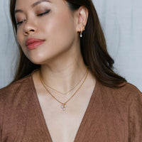 Lune Triple Pearl Necklace
