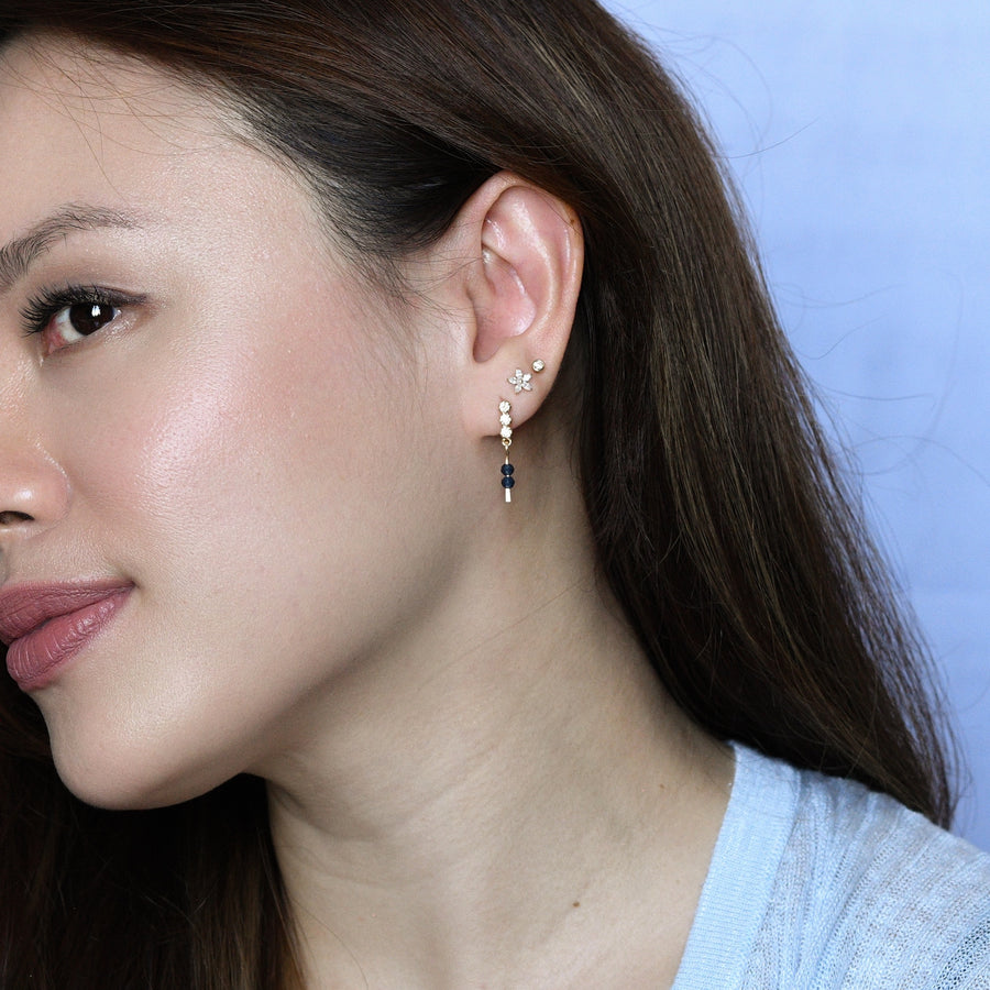 Esther Light Dangles | Blue Sapphire