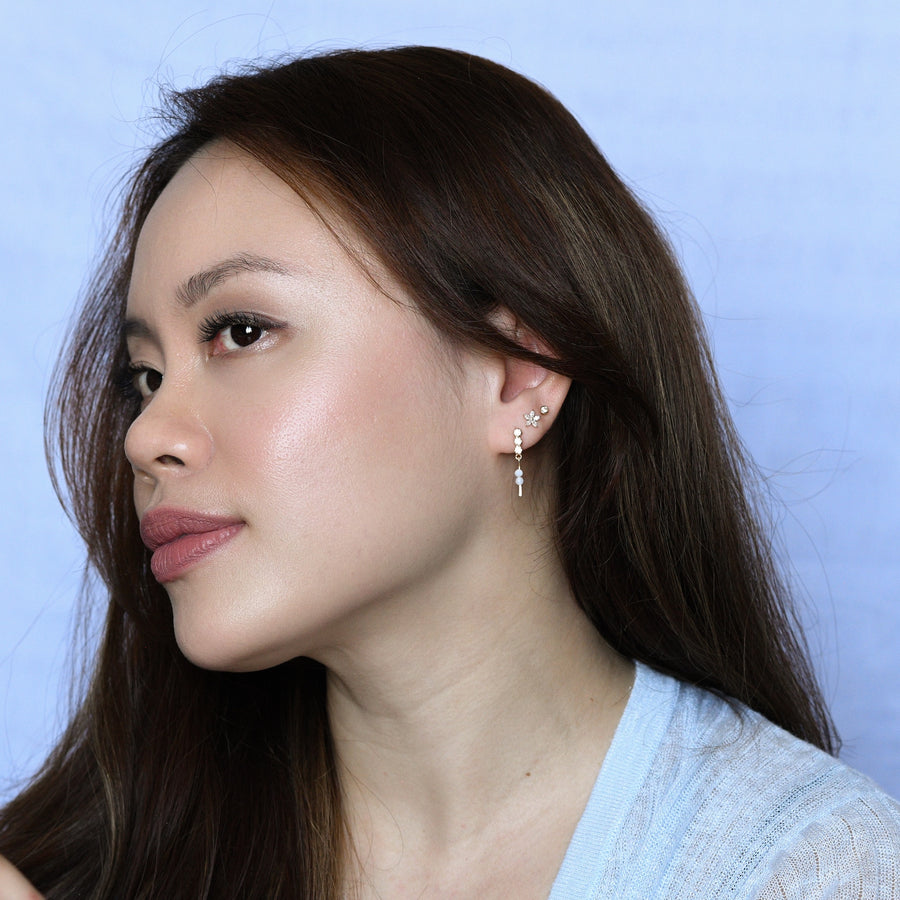 Esther Light Dangles | Moonstone