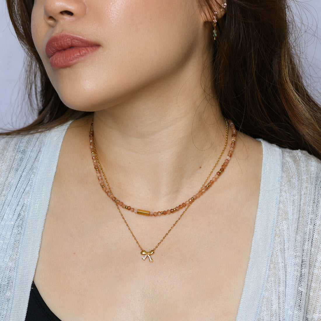 Sasha Necklace | Sunstone