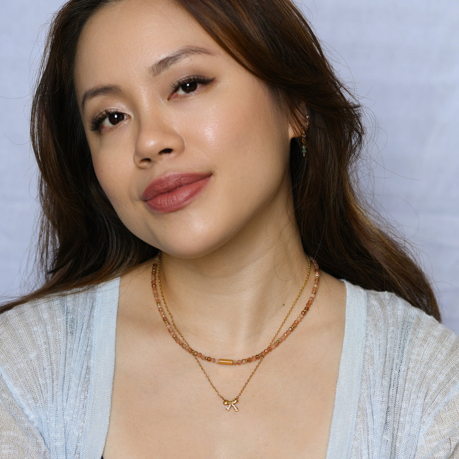 Sasha Necklace | Sunstone