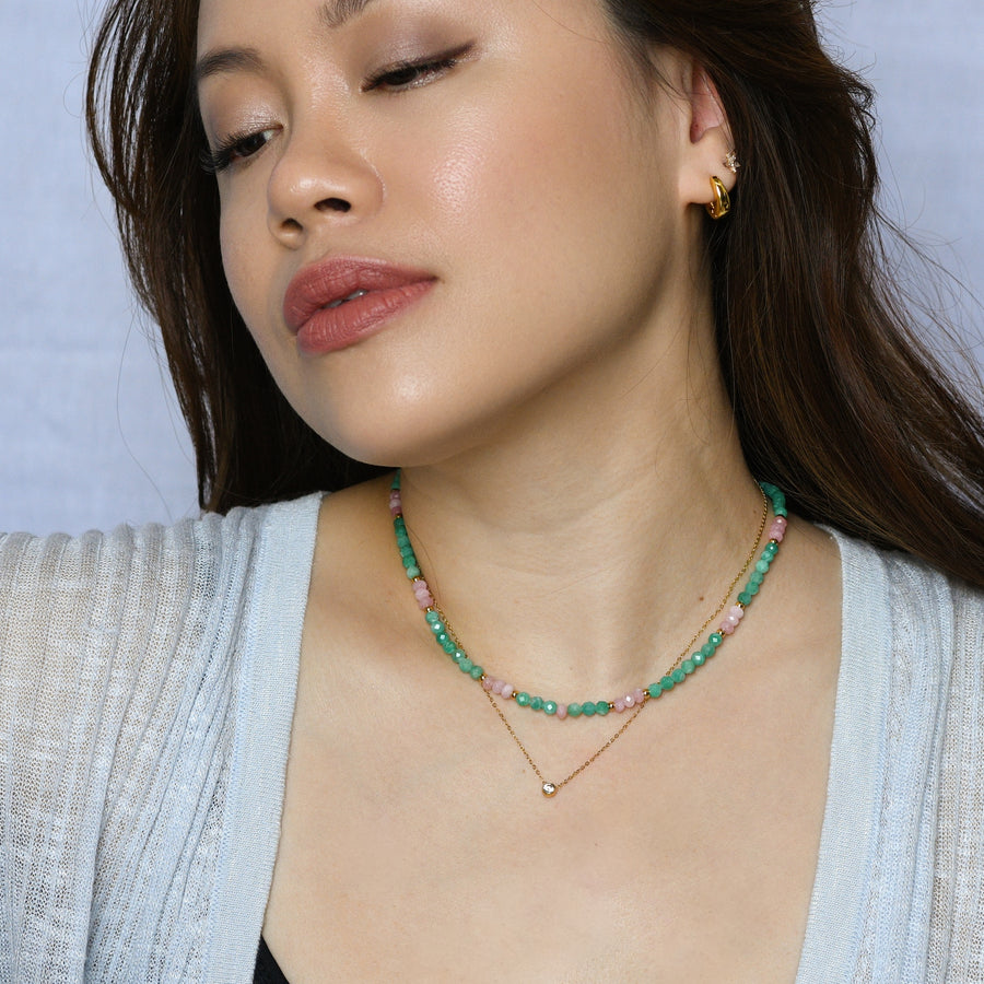 Selene Amazonite Necklace
