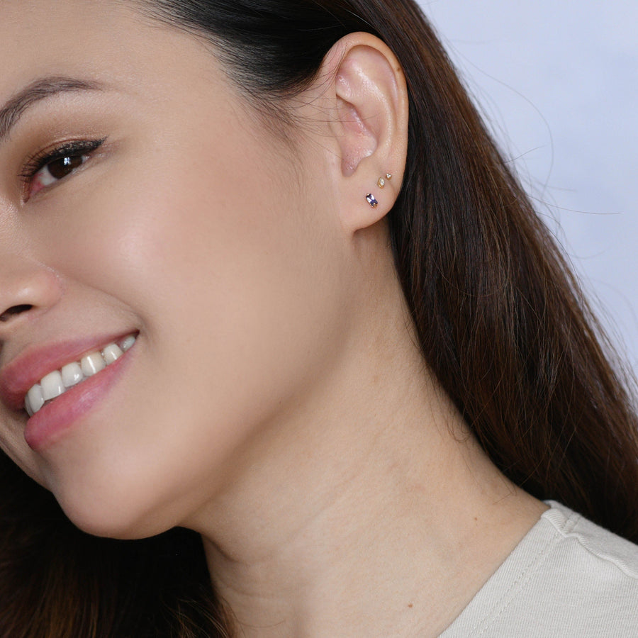 Inez Dainty Studs | Ultramarine