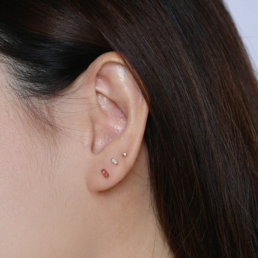 Inez Dainty Studs | Pink