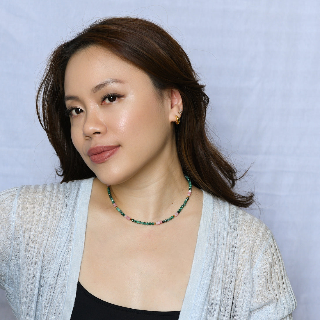 Mirelle Green Labradorite Necklace