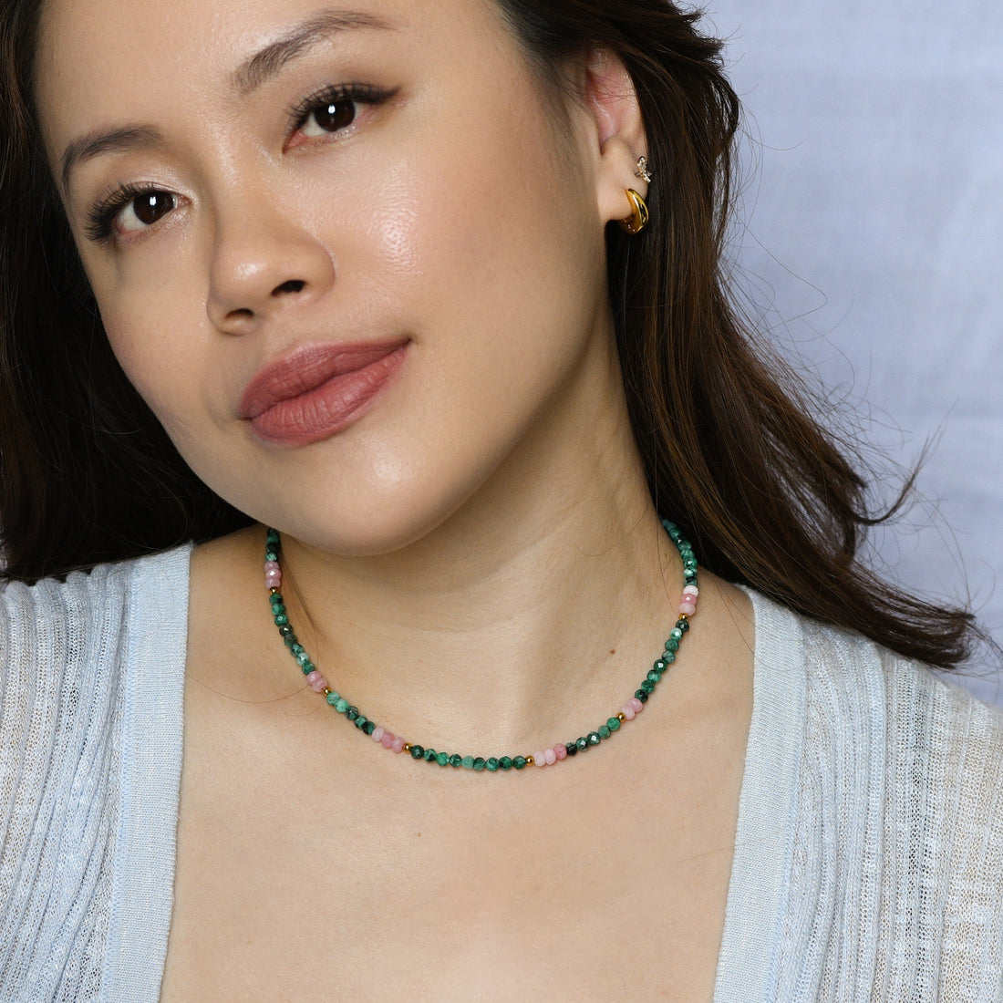 Mirelle Green Labradorite Necklace