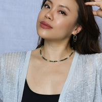 Elara African Turquoise Necklace