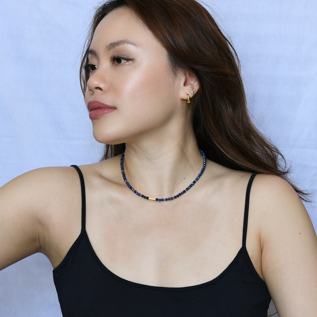 Sasha Necklace | Lapis Lazuli