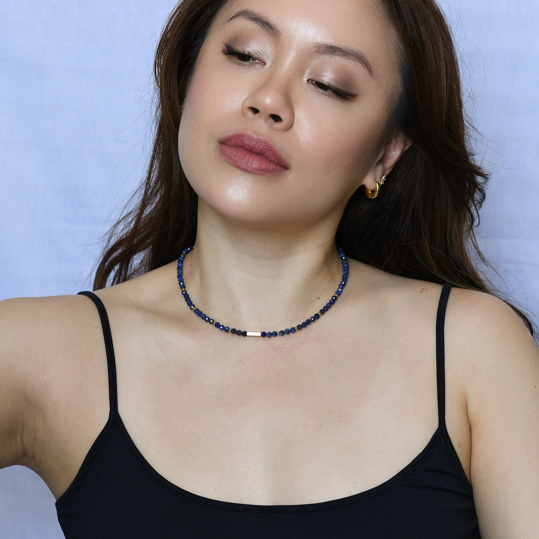 Sasha Necklace | Lapis Lazuli