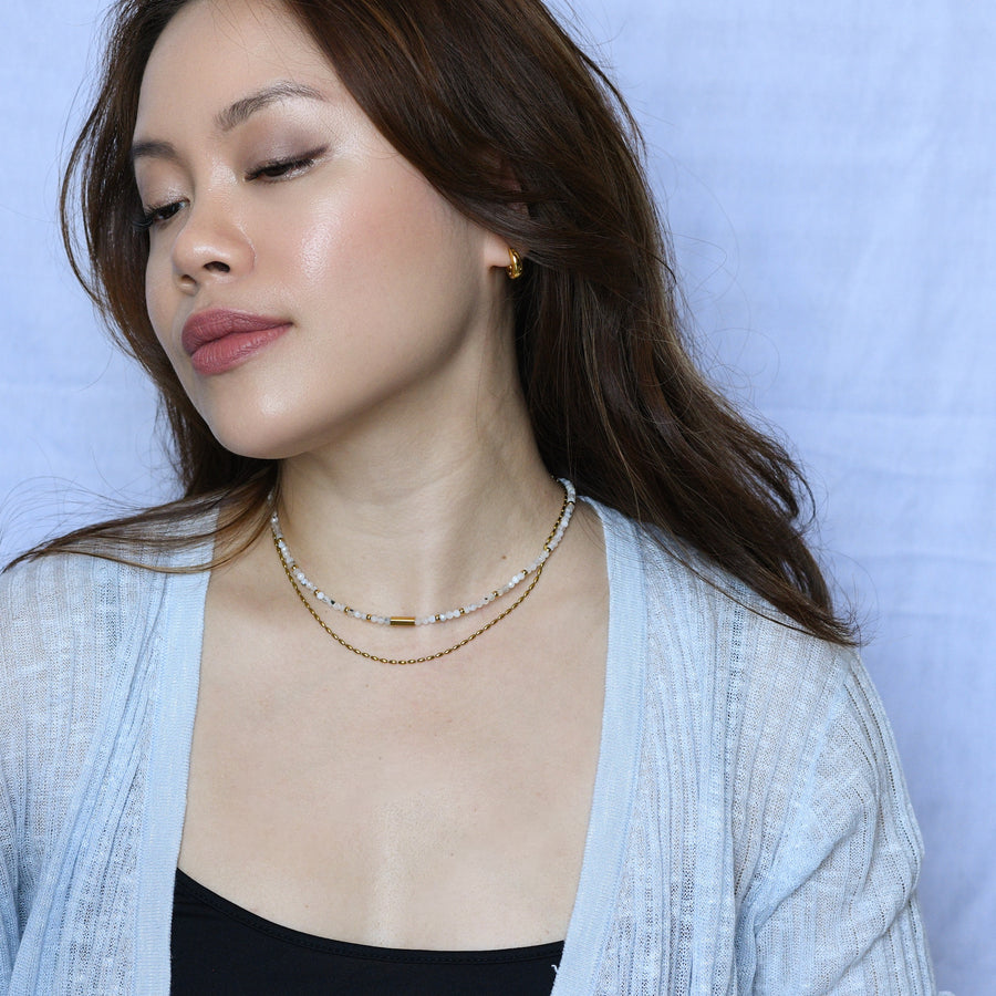 Sasha Necklace | Moonstone