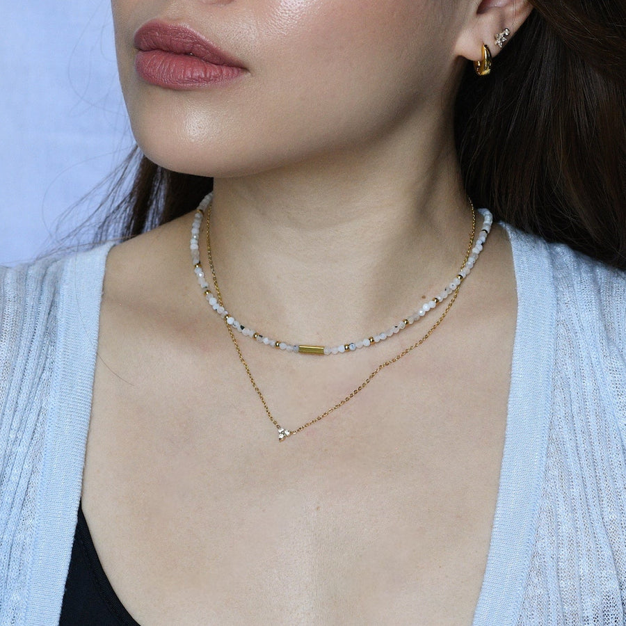Sasha Necklace | Moonstone