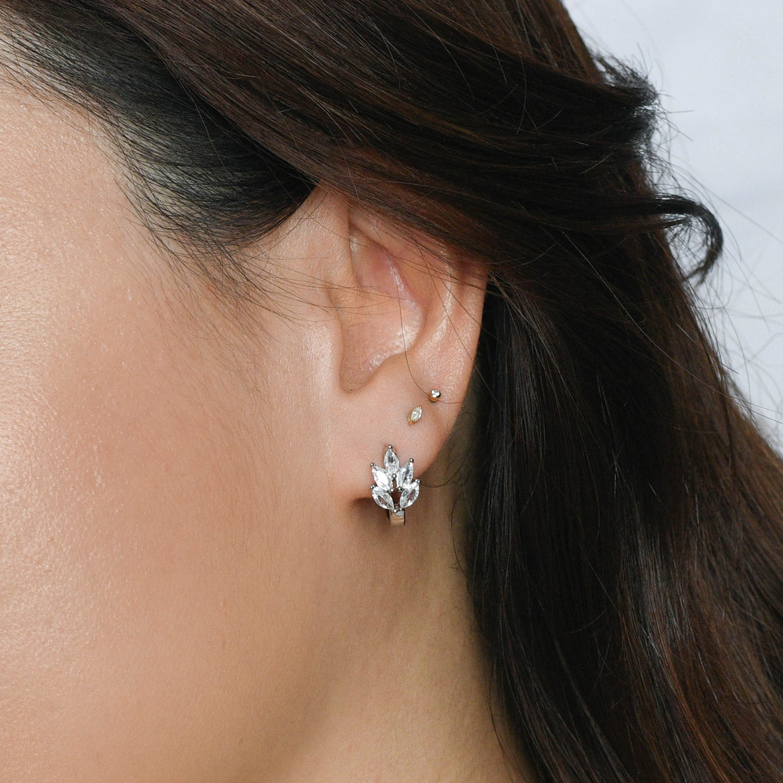 Nari Hoops | Silver