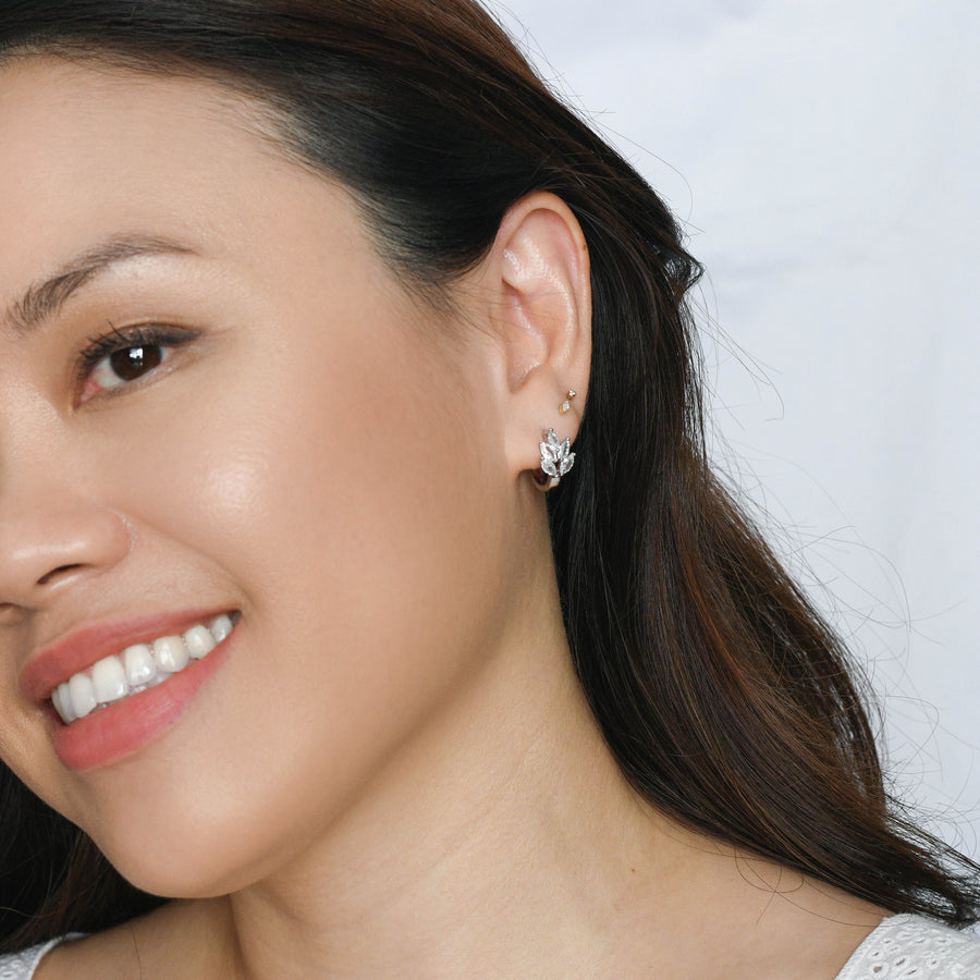 Nari Hoops | Silver