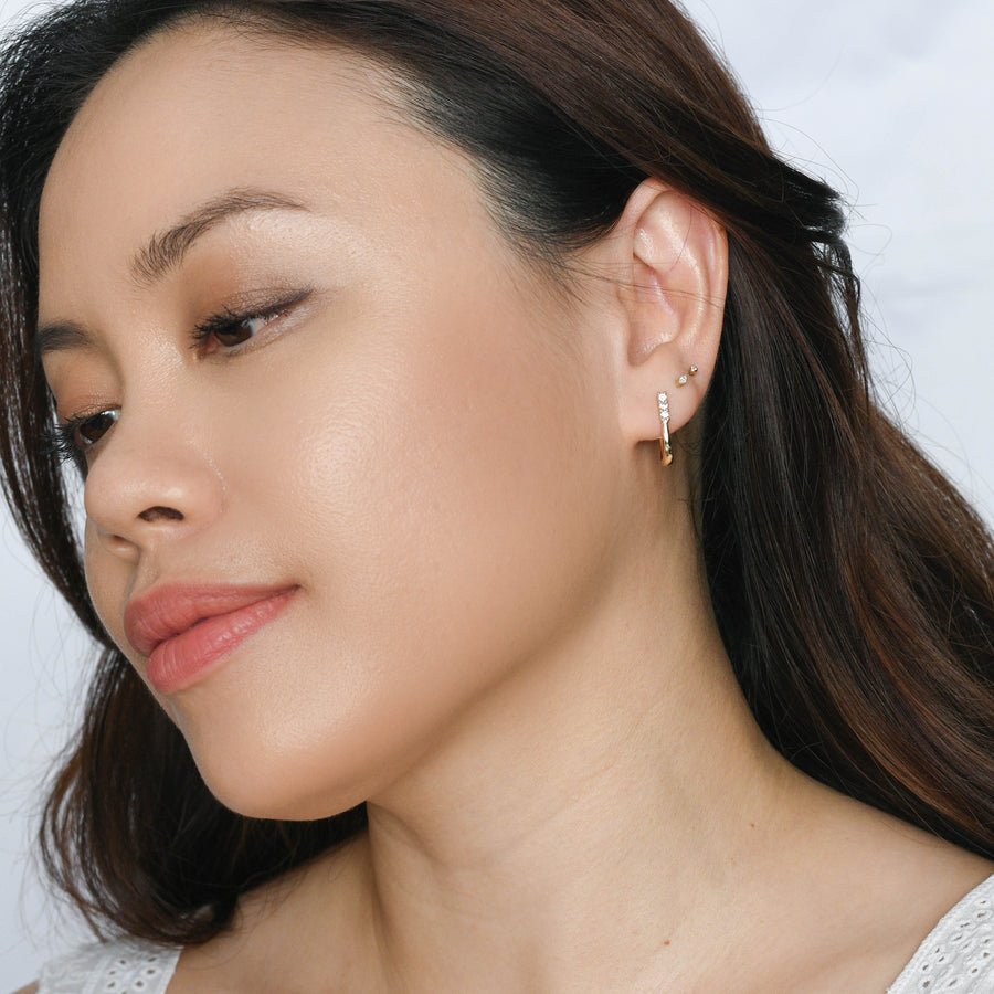 Alice Hoops | Gold