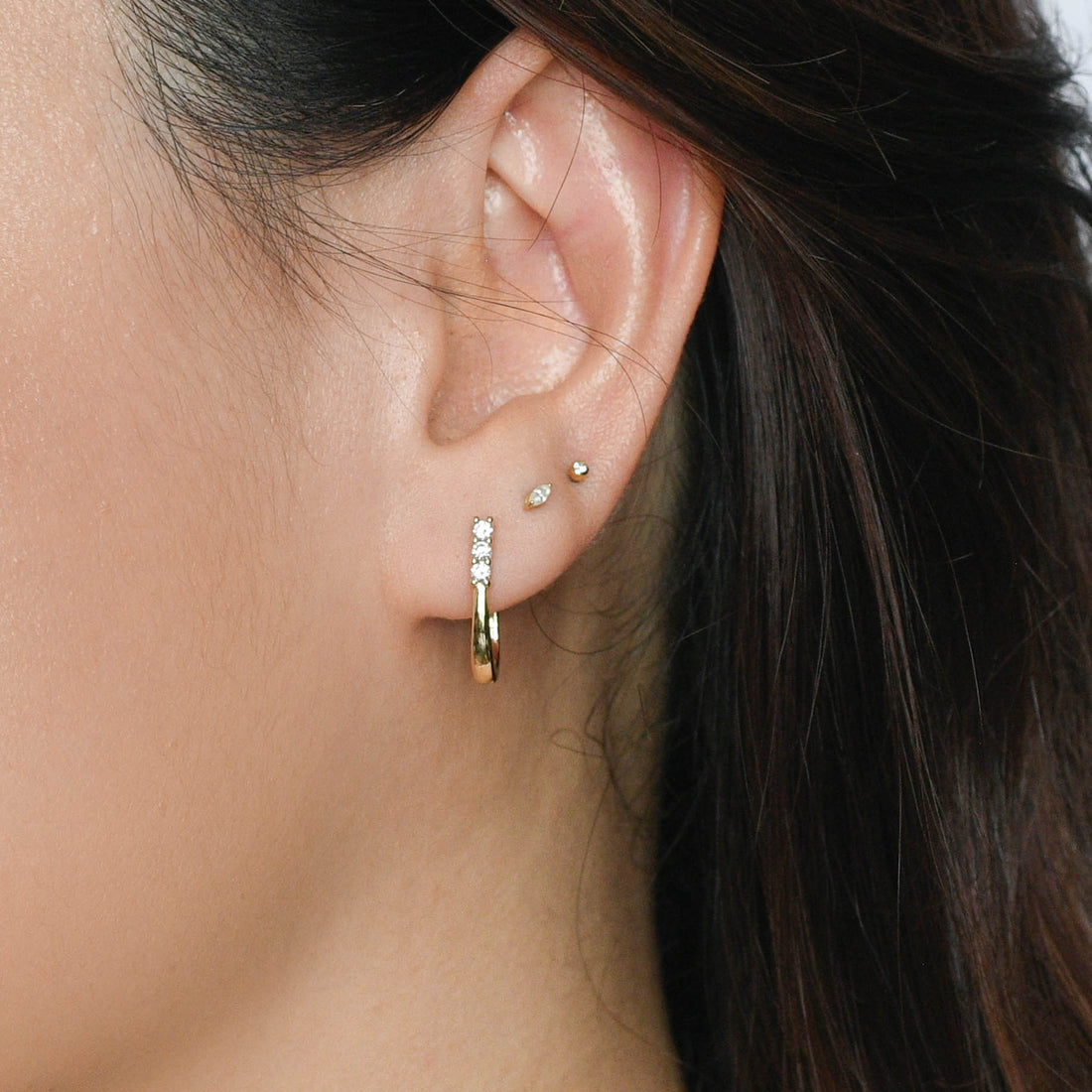 Alice Hoops | Gold