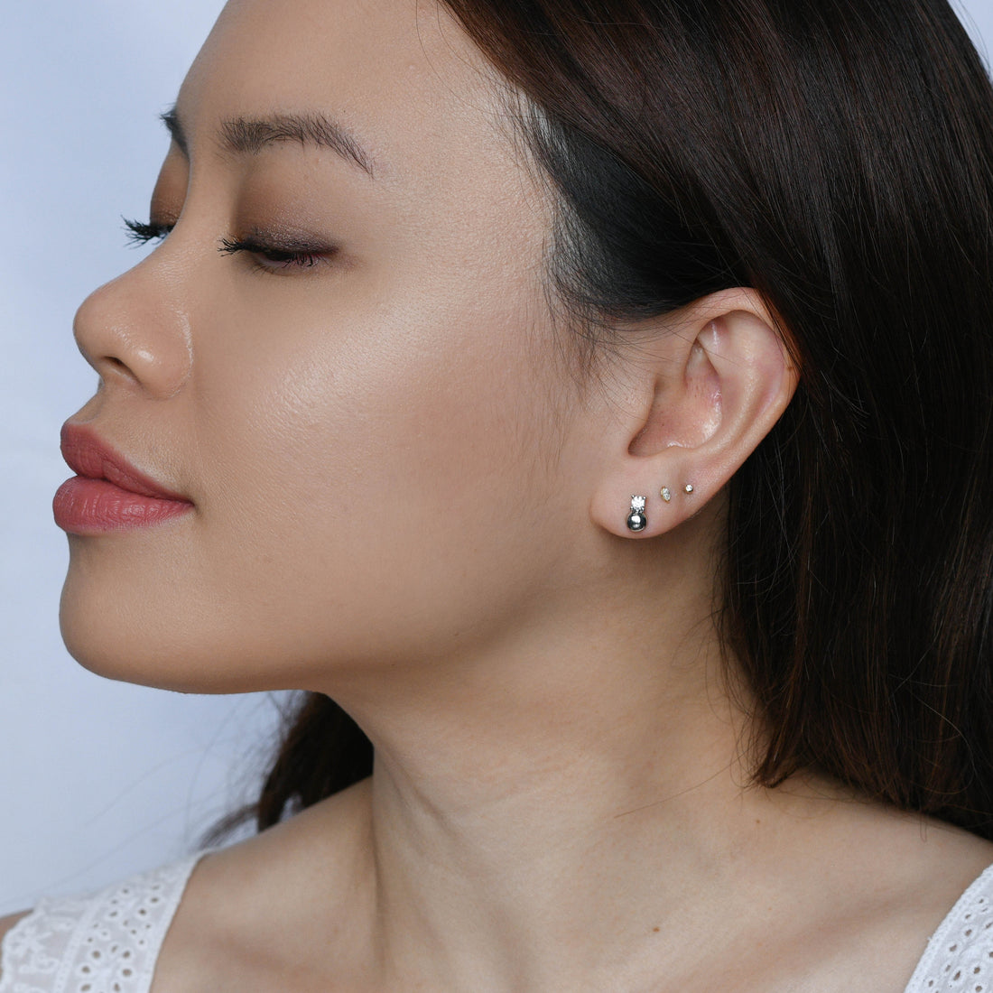 Kimmy Studs | Silver