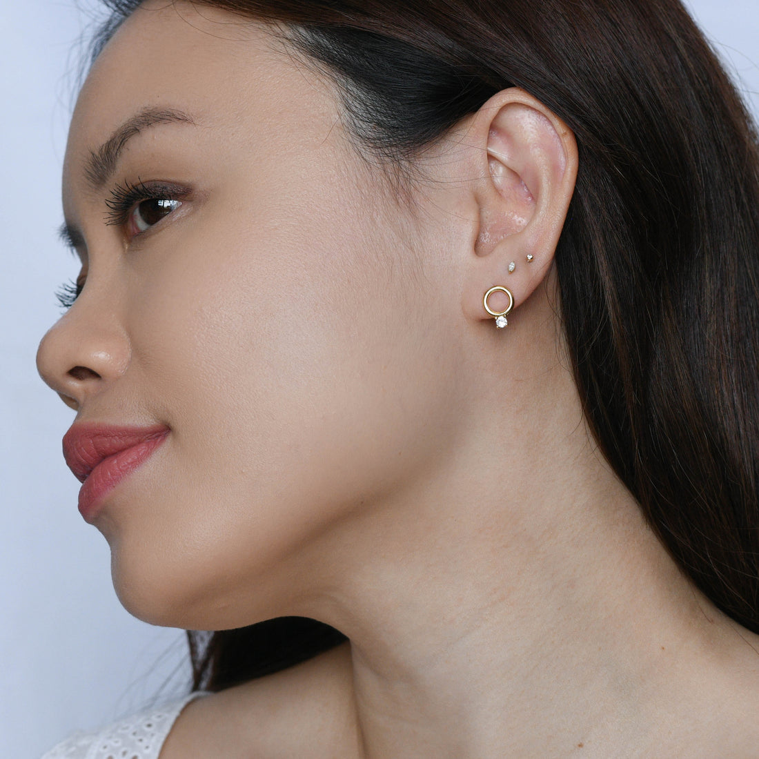 Mandy Studs | Gold