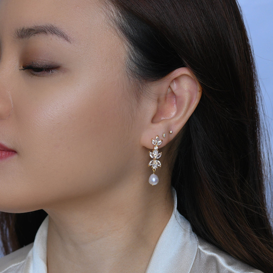 Simona In Love Pearl Dangles